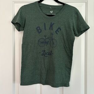 Green Bike Local tee